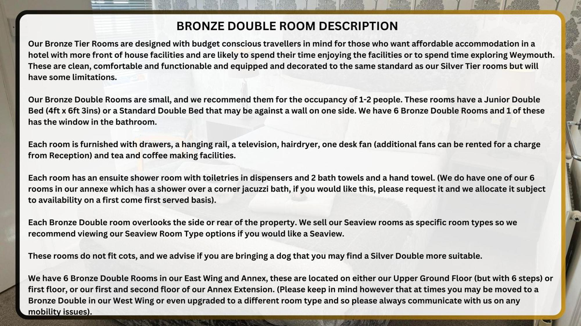 The Jubilee Hotel East - With Spa Facilities & Smokehouse - Newly Refurbished Facilities Weymouth Camera foto